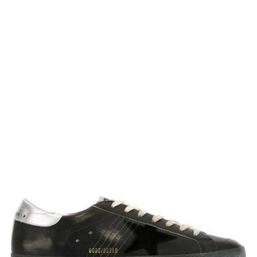 Golden Goose Deluxe Brand Man Multicolor Leather Super Star Classic Sneakers