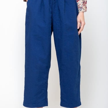 ICHI ANTIQUITES Sashiko Pants - Indigo