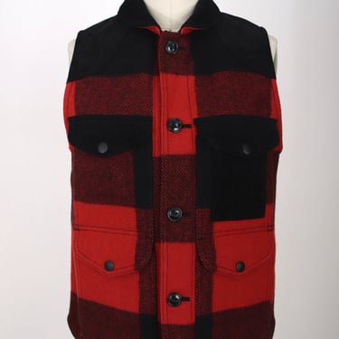 Junya Watanabe Wool Buffalo Check Vest