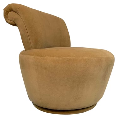 Vladimir Kagan Designed Swivel Chair Attributed To Weiman 