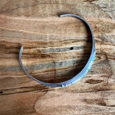 Twisting Coiled Vintage Native American Navajo Coral Snake Eyes Sterling Silver Bracelet Cuff Twisting Coiled Vintage Native American Navajo Coral Snake Eyes Sterling Silver Bracelet Cuff