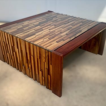 Percival Lafer Brutalist Style End Table 