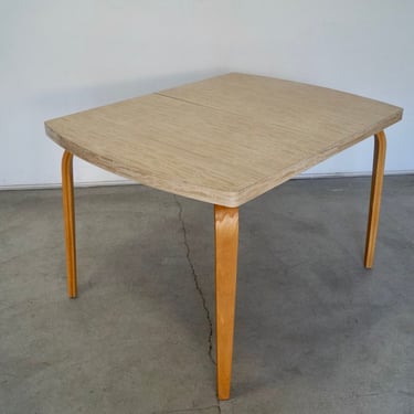 1950's Mid-century Modern Bentwood Dining Table 