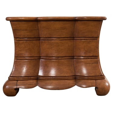 Rose Tarlow Walnut Three Drawer Dutch Commode or Chest