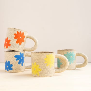 Jae Polgar: Flower Motif Mugs