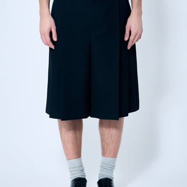 Jil Sander Men Belted Pleated Shorts