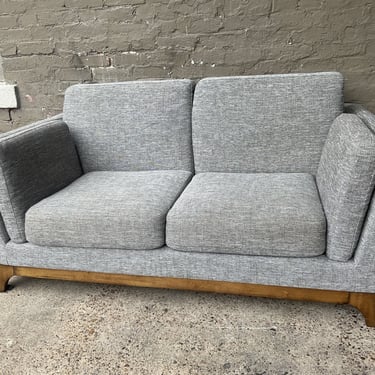 Modern Loveseat, Some Damage to Upholstery