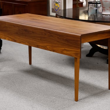 Thos. Moser Drop Leaf Walnut Harvest Dining Table