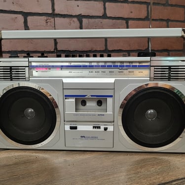 Sears Boom Box Radio Cassette Player Model SR2100 AM/FM Stereo Cassette 