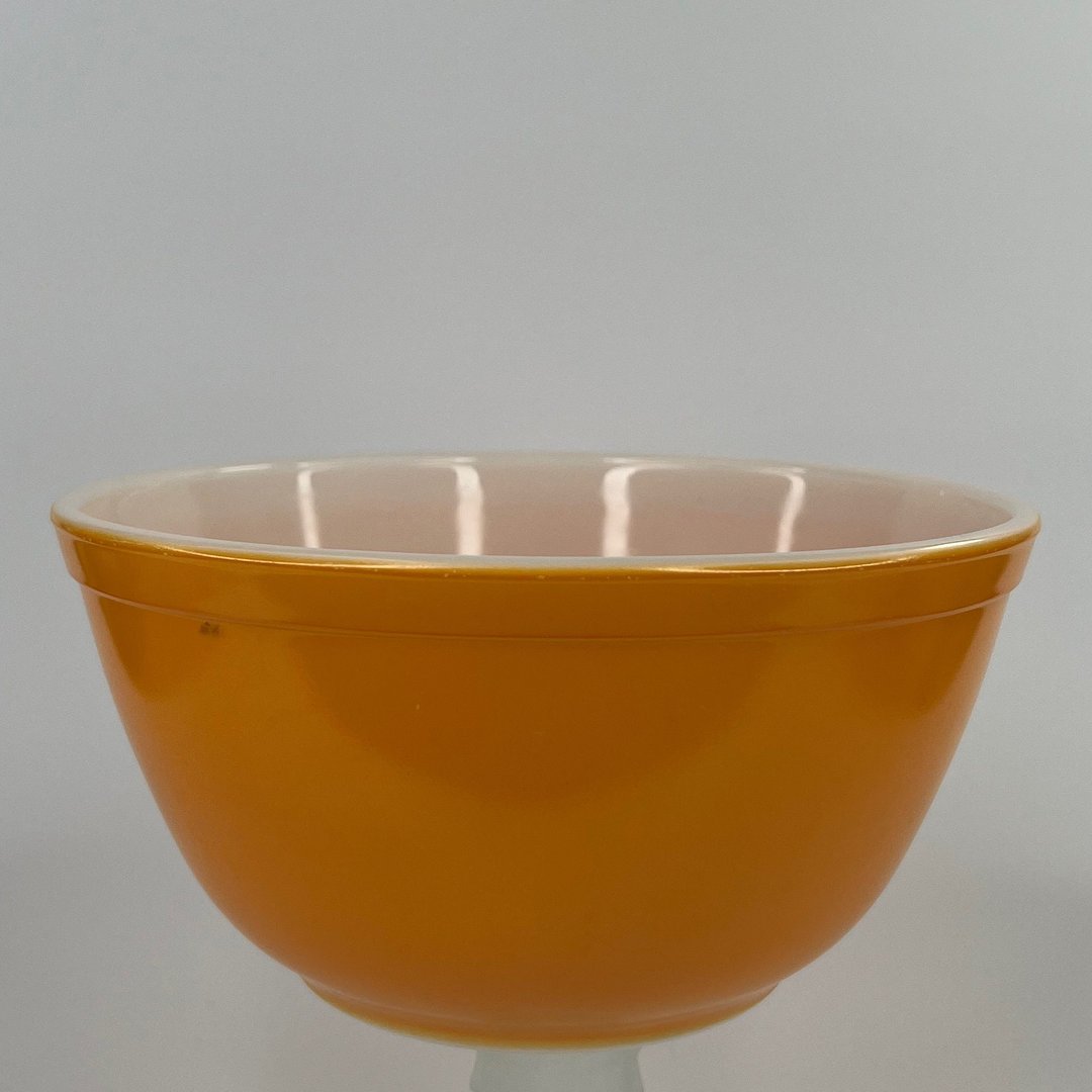 Vintage Pyrex Old Orchard 1 1/2 Quart Mixing Bowl, Pyrex Brown Ombre  Nesting Bowl, Small Brown/orange Pyrex Bowl 