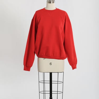 Vintage 80s Red sweatshirt 