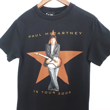 Paul McCartney shirt / Y2K band shirt / Y2K Paul McCartney Beatles US Tour band t shirt Small 