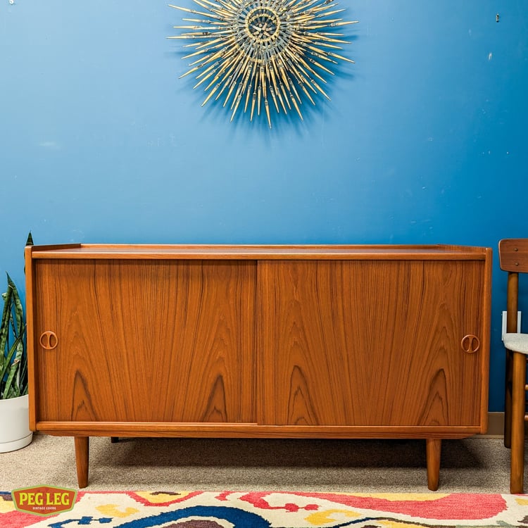 Danish Modern teak credenza by Jydsk Mobelindustri