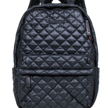 MZ Wallace - Black Quilted Backpack