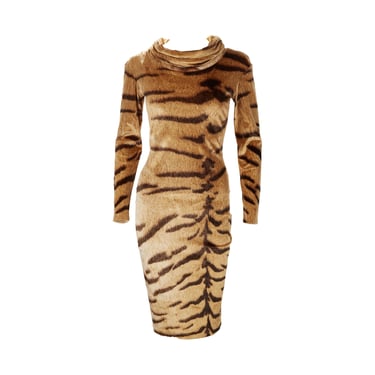 Roberto Cavalli Tiger Print Dress