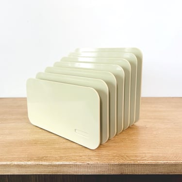 Vintage 1987 Eldon Office Products 6 Slot Desk Organizer 