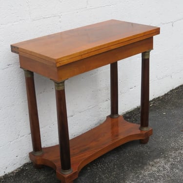 Late 1800s Folding Card Gaming Console Dinette Table 5288