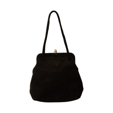 Prada Black Suede Mini Bag