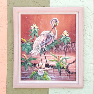Fab Flamingo Signed Art
