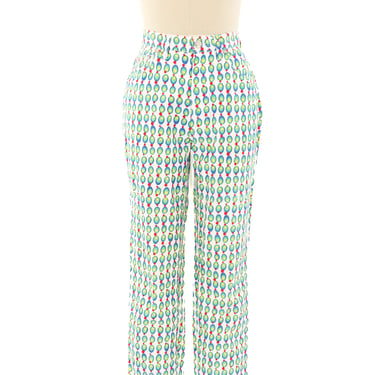 Gianni Versace Dot Printed Pants
