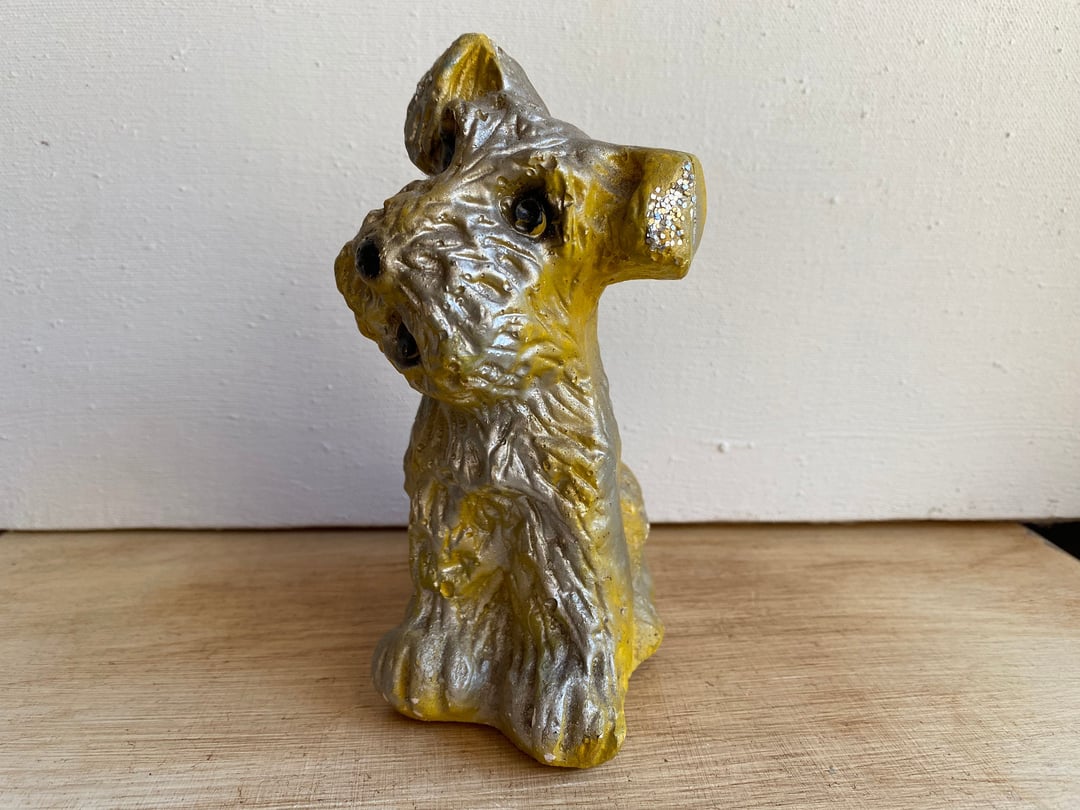 1950’s Japanese Chalkware store Dog