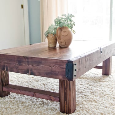 Rustic Coffee Table, Farmhouse Coffee Table, Rustic Industrial Coffee Table, Wood Coffee Table, Rustic Coffee Table, Coffee Table 