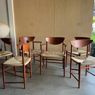 Peter Hvidt & Orla Molgaard Nielsen dining chairs