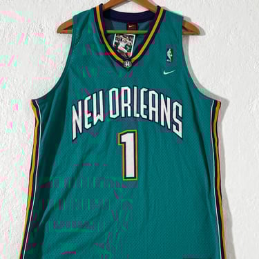 Vintage Baron Davis New Orleans Pelicans NBA Nike Jersey Sz. XL