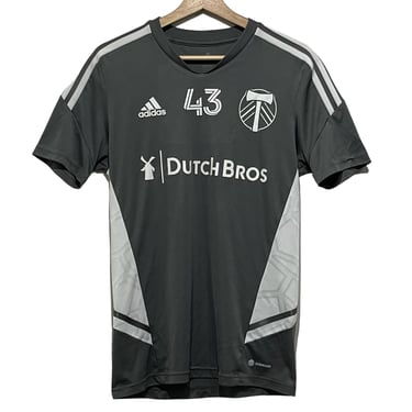 2021 Portland Timbers Training Worn Jersey adidas S