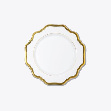 Anna's Antique Salad+Dessert Plate | Rent | Gold