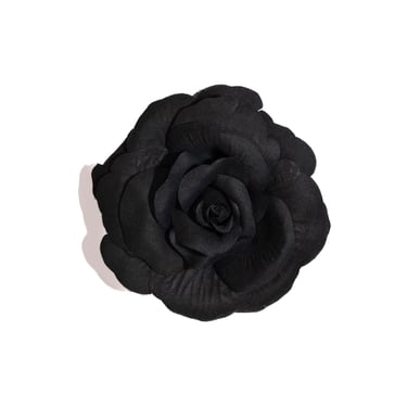 Black Rose Brooch