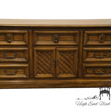 DIXIE FURNITURE Solid Pecan Spanish Mediterranean Style 68
