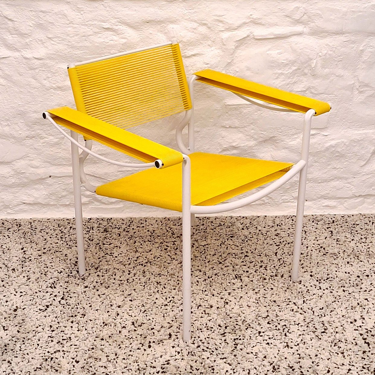 Spaghetti 109 Armchair Chair in Yellow by Giandomenico Belotti ...