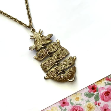 Articulated Mouse Necklace Vintage