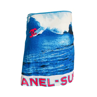 Chanel Surf Wrap Skirt
