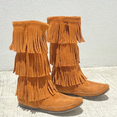 Fringe Boots