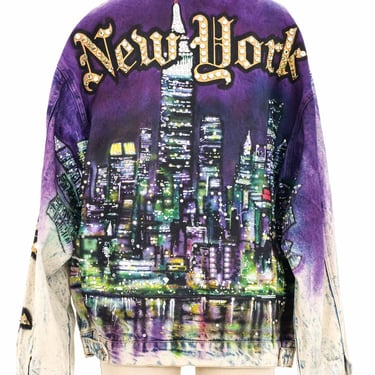 Tony Alamo New York Painted Denim Jacket
