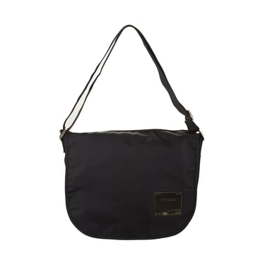 Fendi Black Nylon Shoulder Bag