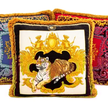Atelier Versace Throw Pillows, 3