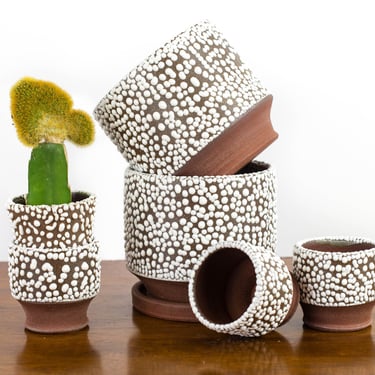 Medium Ceramic Planter | Terracotta Pot | Planter With Drainage | Ceramic Plant Pot | Garden Gift | Outdoor Decor | Boho | Wedding Present 
