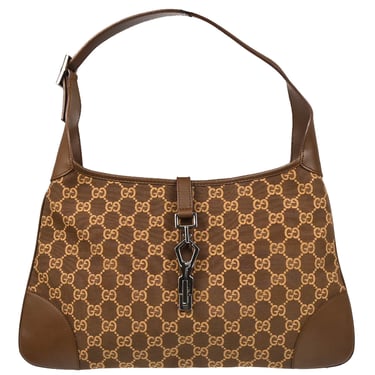 Gucci Brown GG Jackie Kandinsky Hobo Handbag
