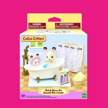 Calico Critters Playset - Bath & Shower