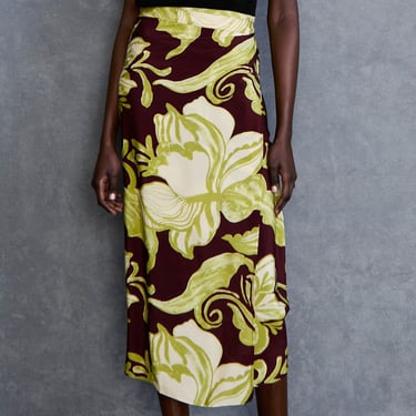 Hibiscus Silk Wrap
