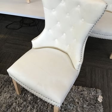 White High Back Chair (Seattle)