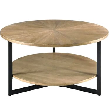 Tiered Round Coffee Table