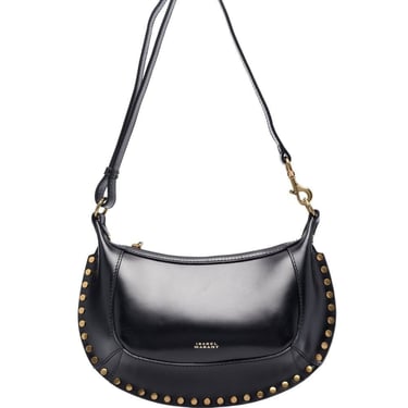 Isabel Marant Women Oskan Moon Studded Shoulder Bag