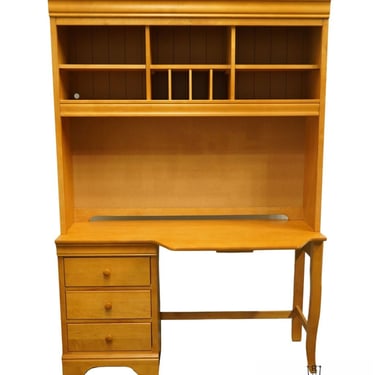 STANLEY FURNITURE Country French 54" Computer Desk w. Open Bookcase Hutch 618-14-24 / 618-14-28 