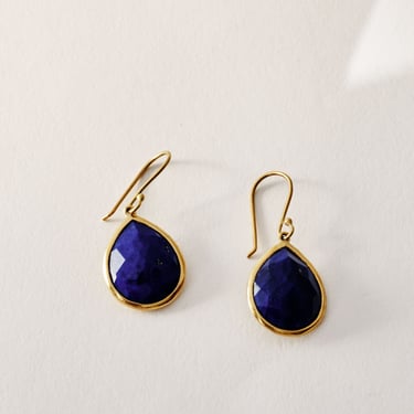 Ippolita 18K Gold Lapis Lazuli Earrings