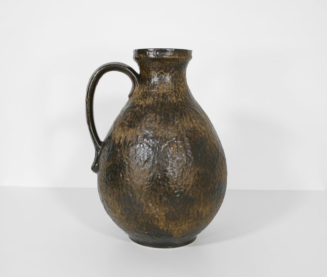 アート・デザイン・音楽 Fat Lava: West German Ceramics a shapely pair of west german roth keramik art pottery 'fat