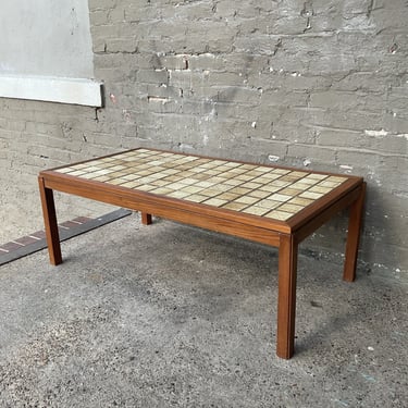 MCM Tile Top Coffee Table